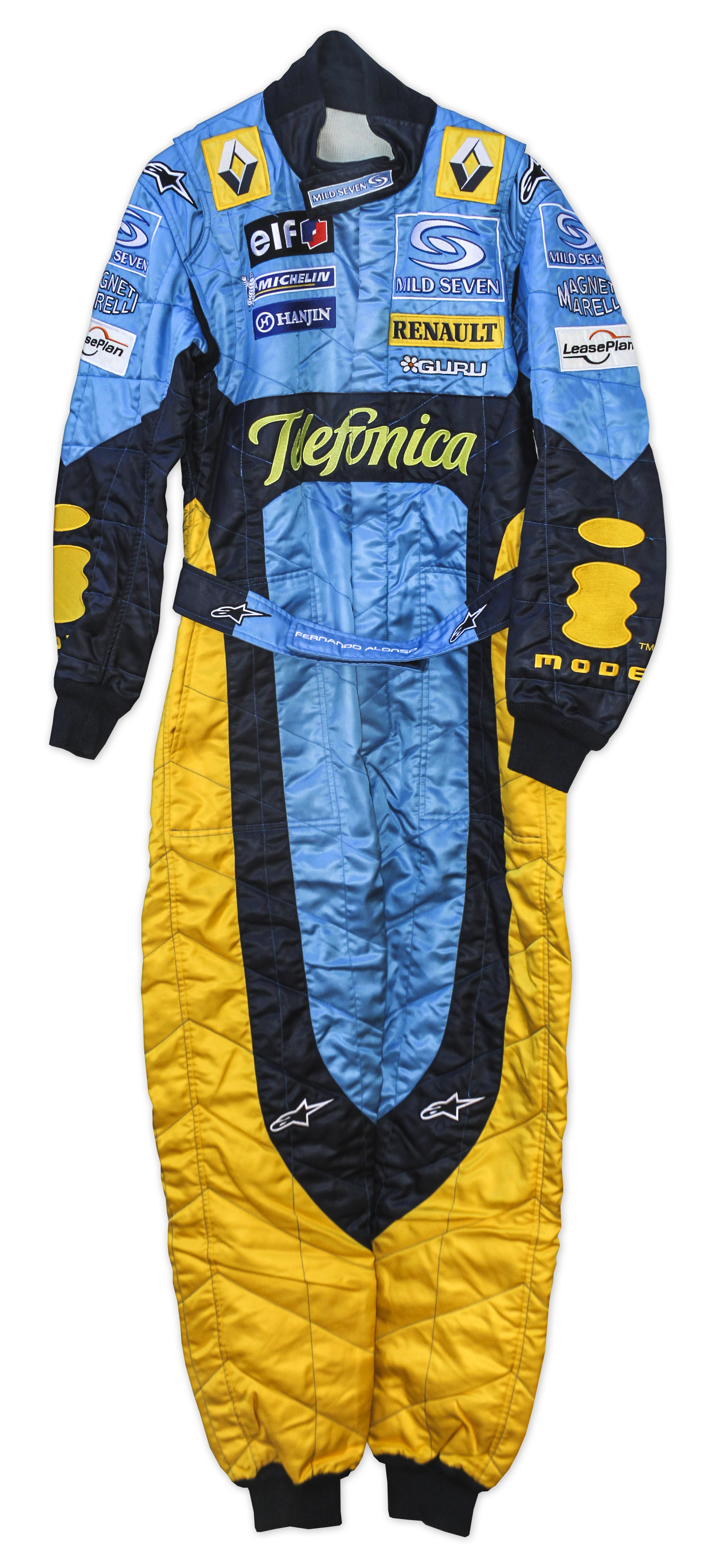Lot Detail World Champion Fernando Alonso 2004 Worn Renault RaceSuit