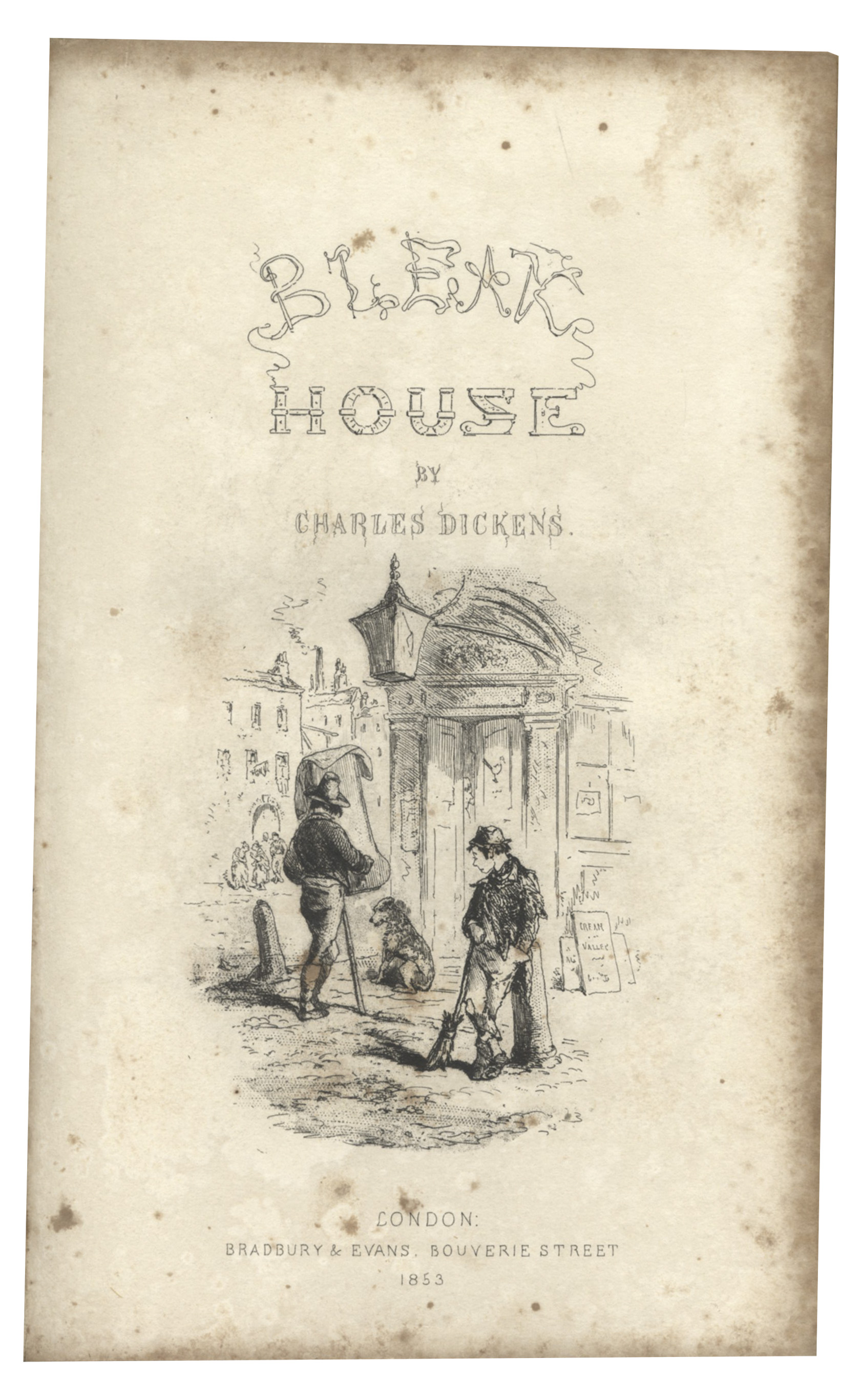 Lot Detail - First Edition, First Printing of Charles Dickens' ''Bleak
