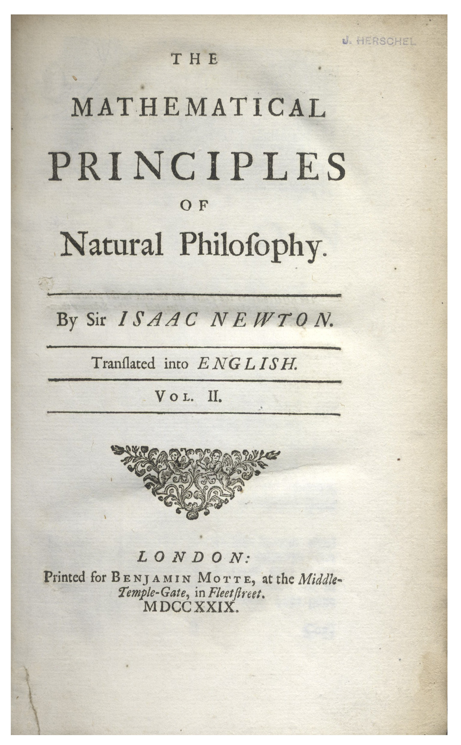 Lot Detail Rare First Edition of Sir Isaac Newton's