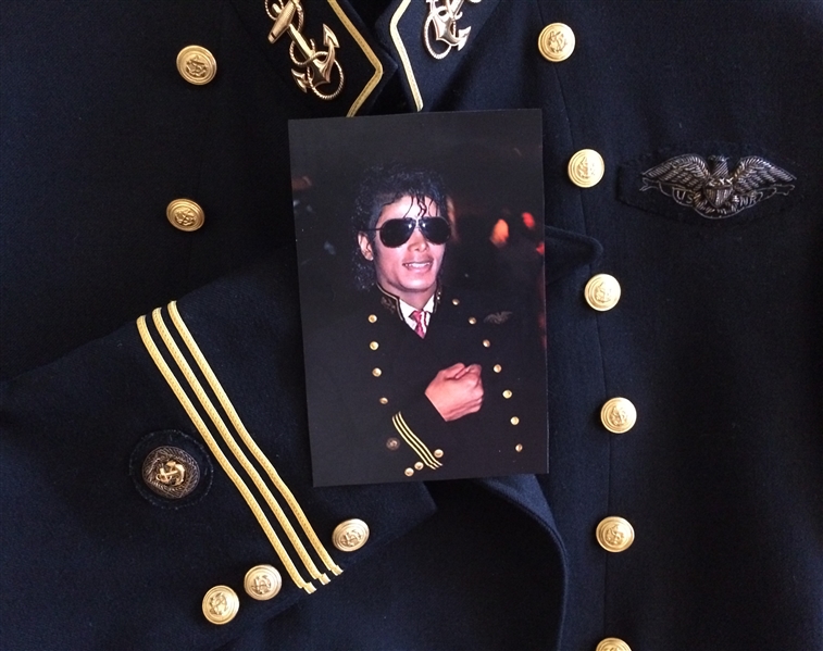 Lot Detail Michael Jackson's Personally Owned & Worn Military Jacket