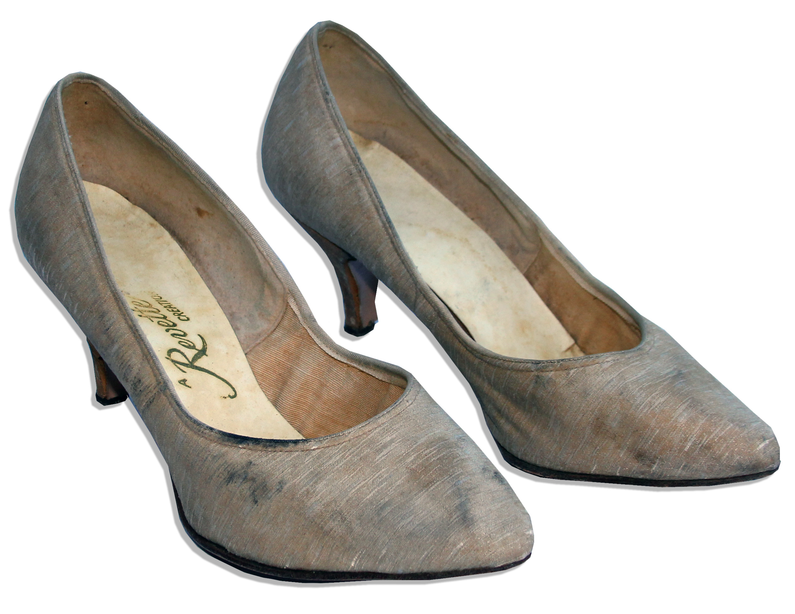 Lot Detail Jackie Kennedy Personally Owned & Worn High Heel Shoes