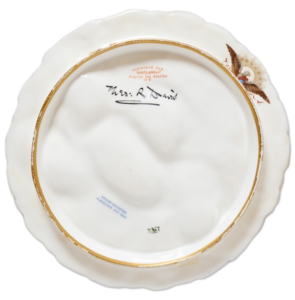 Lot Detail White House Oyster Plate in the Rutherford B. Hayes Style