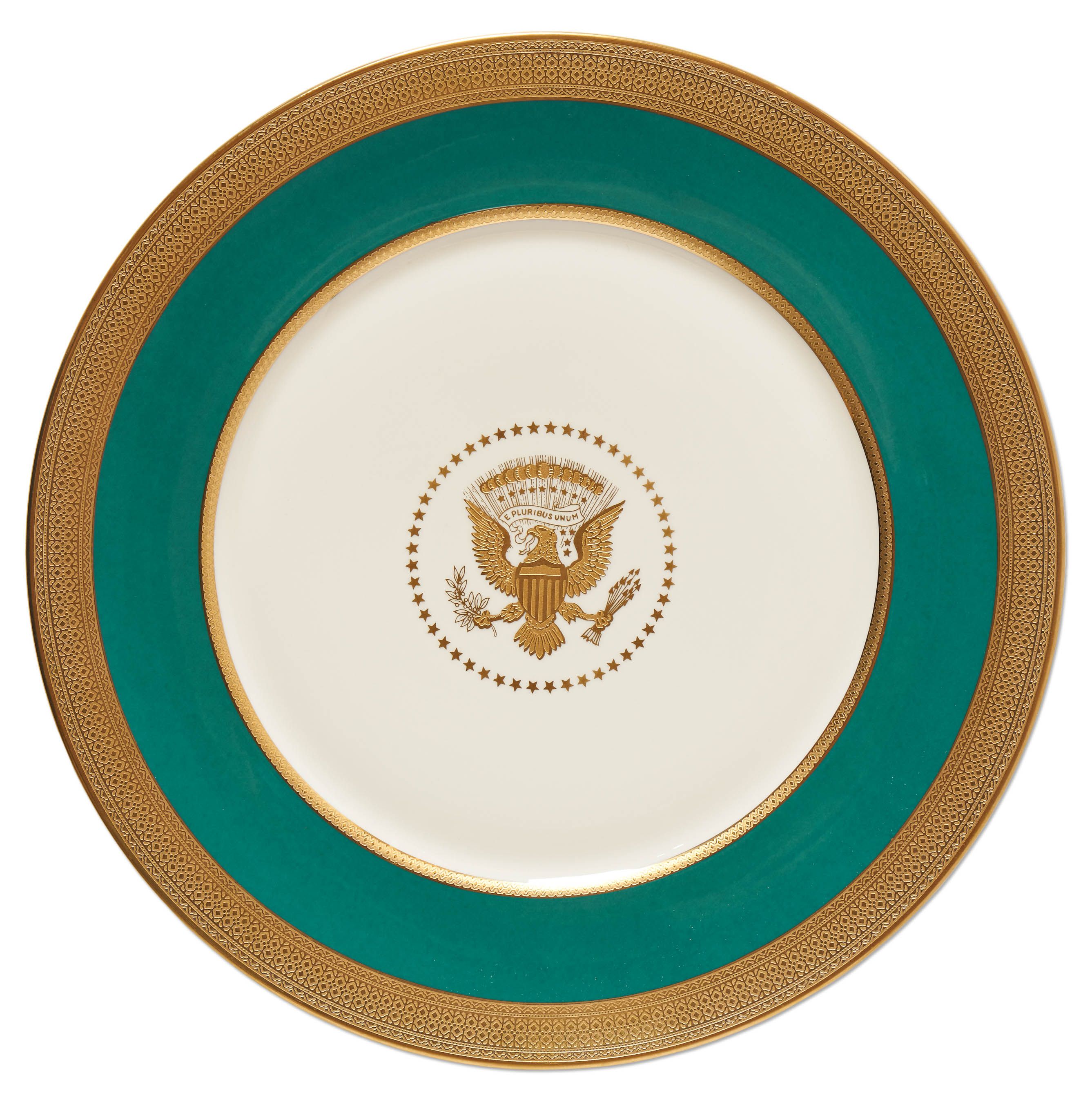 Lot Detail Harry Truman White House Service Plate China from the