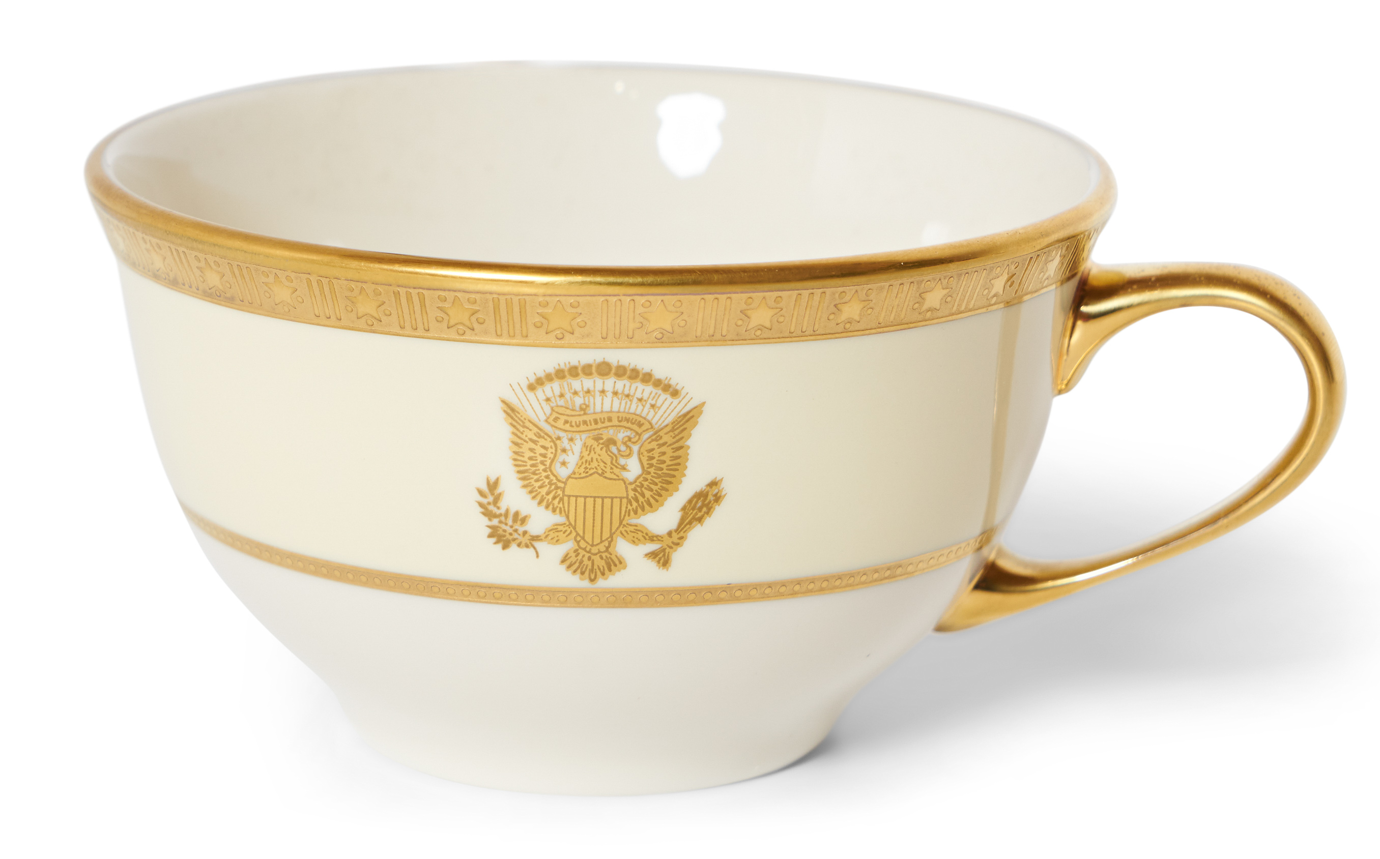 Lot Detail Woodrow Wilson White House Cup & Saucer China from the