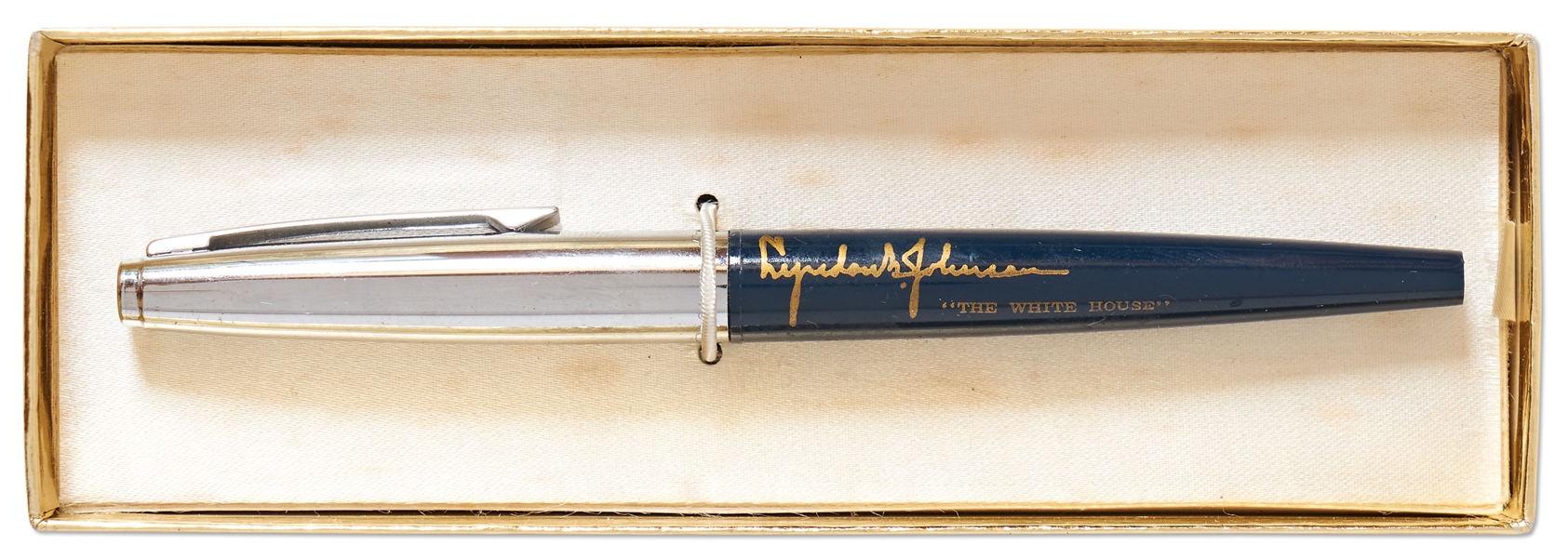 Lot Detail Lyndon Johnson BillSigning Pen Used as President to