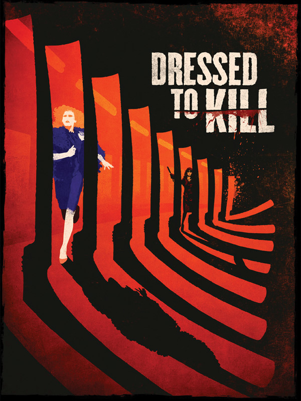 Dressed to Kill Bluray cover Nathanael Marsh Designer