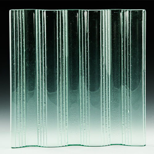Groove Textured Glass and made by Nathan Allan Glass