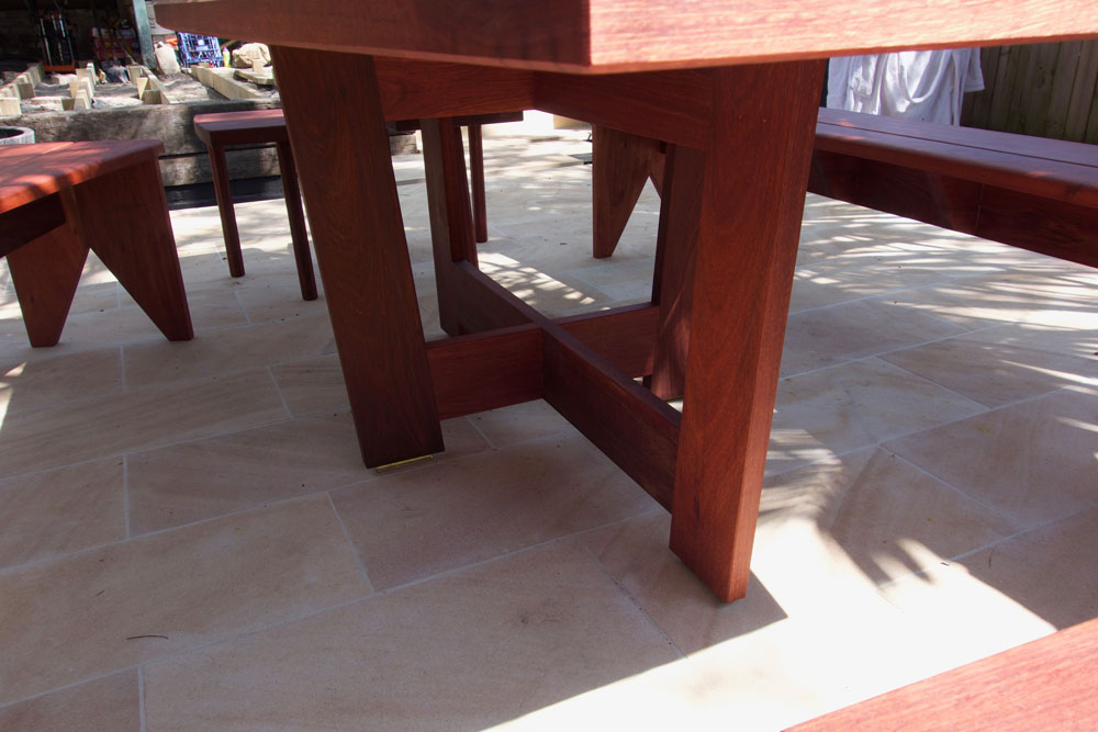 Rick's outdoor setting Nathaniel Grey