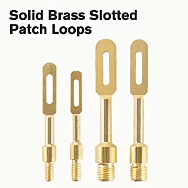 212Pcs Universal Solid Brass Gun Cleaning Kit Black