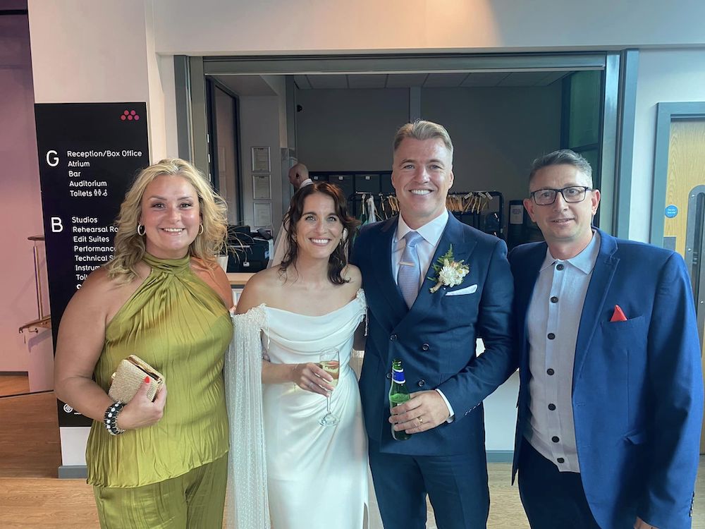 Jonny Owen and Vicky McClure announce their marriage live on daughter’s