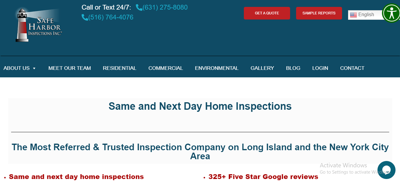 SAFE HARBOR INSPECTION National Domains, LLC