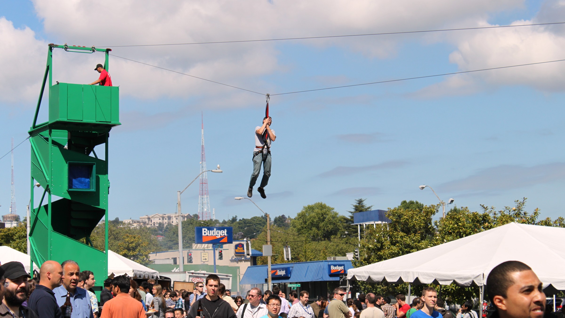 Mobile Zip Line Rental · National Event Pros
