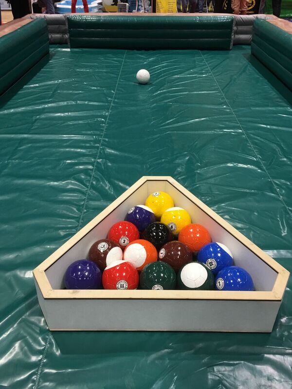 Giant Human Billiards Game Rental · National Event Pros