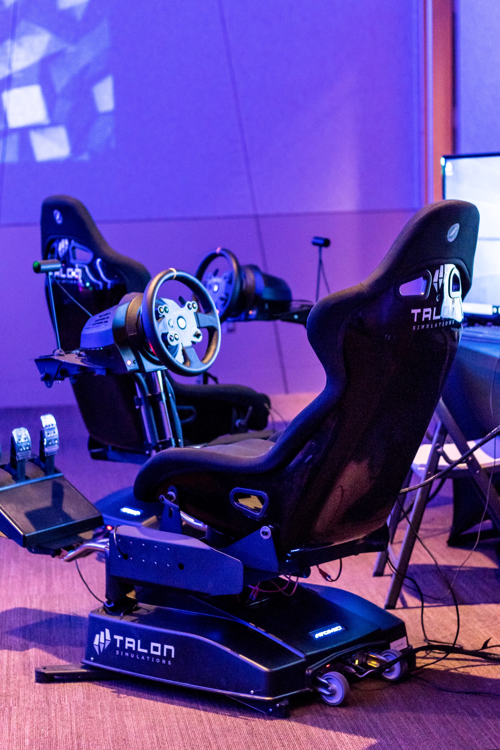 Oculus Virtual Reality FullMotion Simulator Rental — National Event Pros