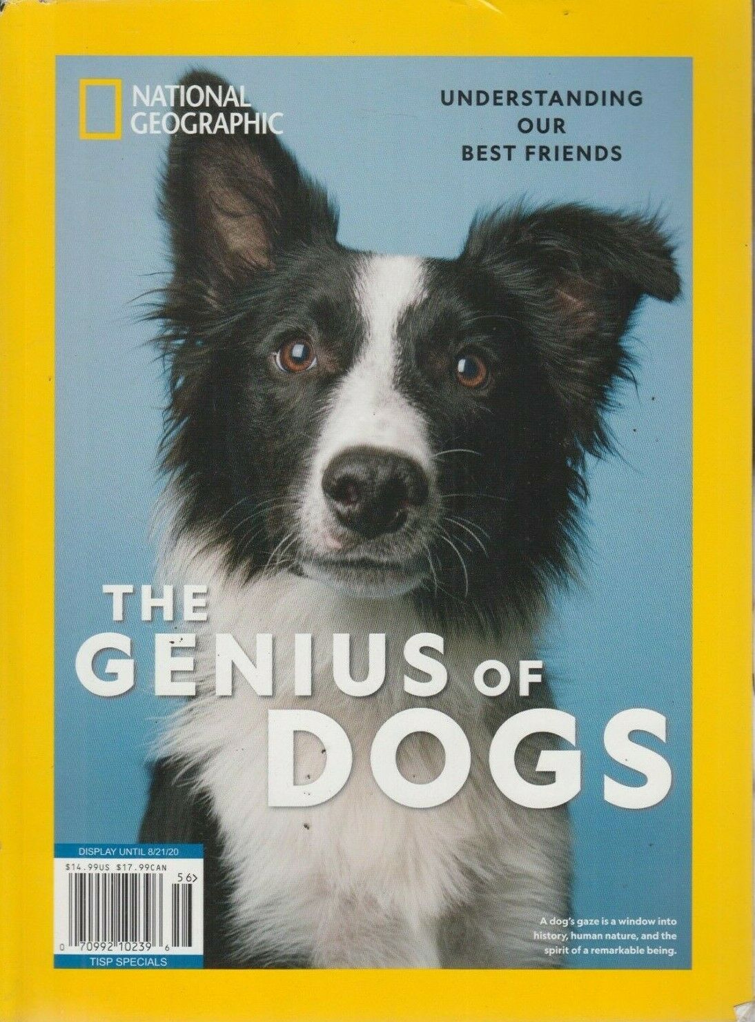 The Genius of Dogs National Geographic Back Issues