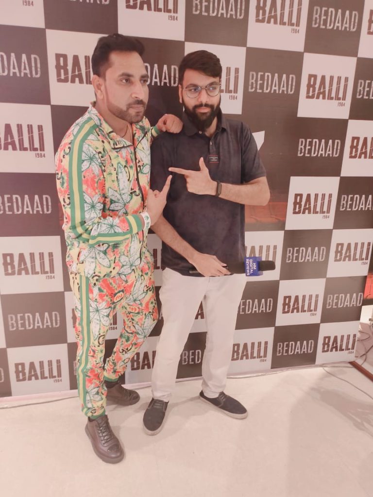 ”Actor Dev Tyagi” plays a haryanavi gangster in Movie Talkies film