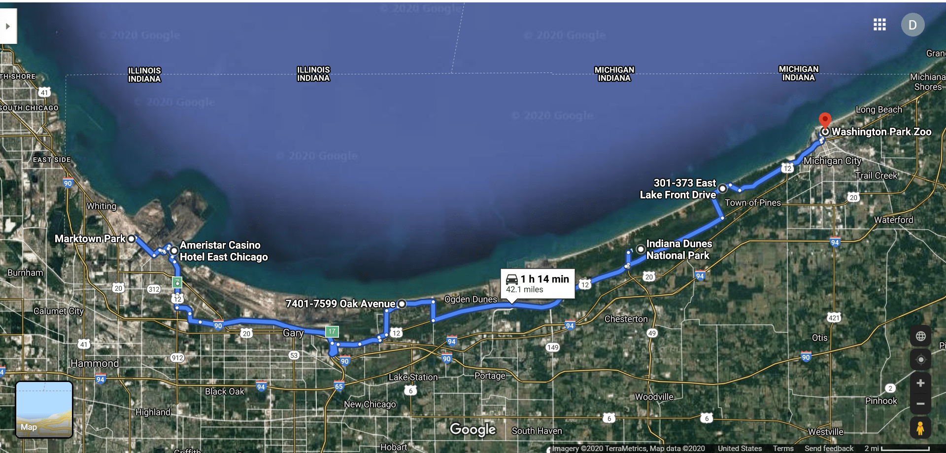 Quest Lake Michigan’s Southern Edge Silver Valley & Lake Coeur d