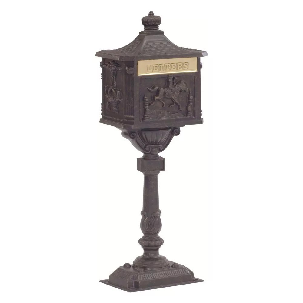 Victorian Pedestal Locking Mailbox (Includes Pedestal)