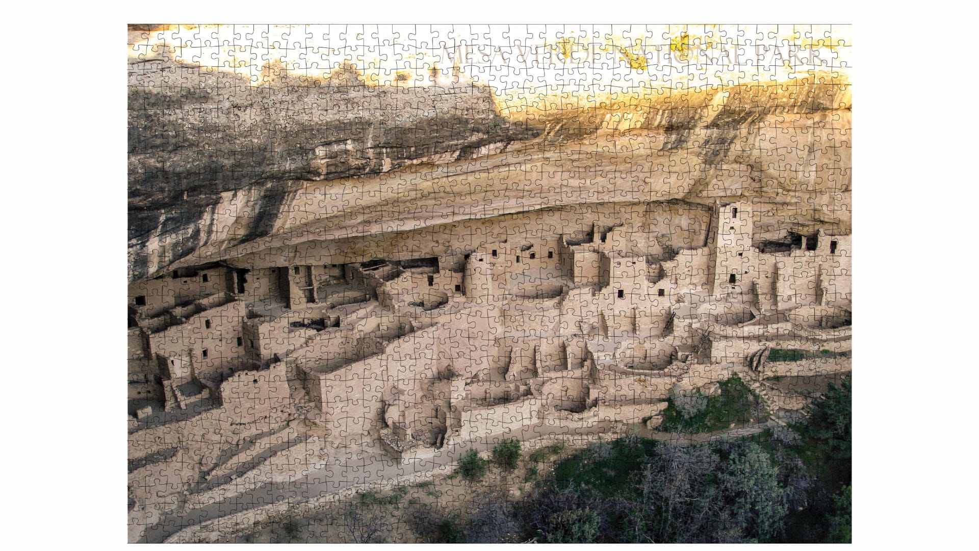 Mesa Verde National Park Cliff Palace Premium Quality 1000 Piece