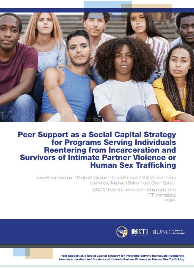 Peer Support as a Social Capital Strategy for Programs Serving