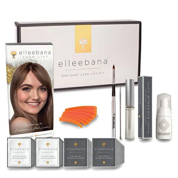 ELLEEBANA ONE SHOT LASH LIFT KIT With Silcone Rods