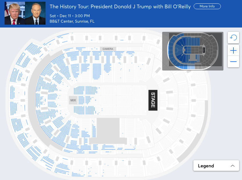 The TrumpO'Reilly Grievance Tour ticket sales underwhelming National
