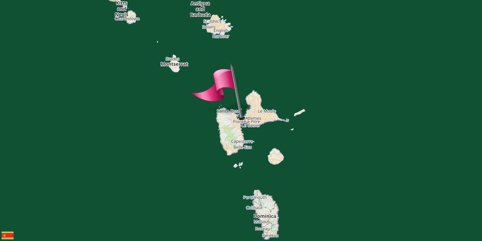 Guadeloupe 🇬🇵 Time, Population, Lunar, GeoJSON, Dialing code