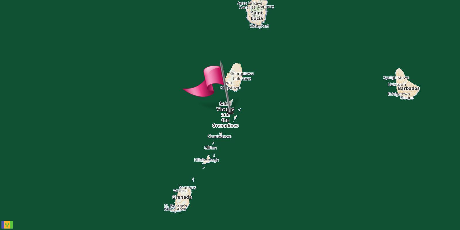 Saint Vincent and the Grenadines 🇻🇨 Time, Population, Lunar, GeoJSON