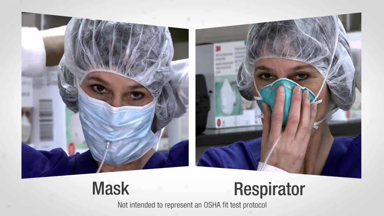 The Difference Between Respirators and Surgical Masks Nationwide