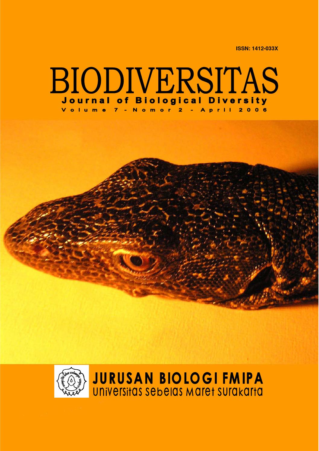 3 Bulan Accept di Biodiversitas Journal, Q3, SCOPUS