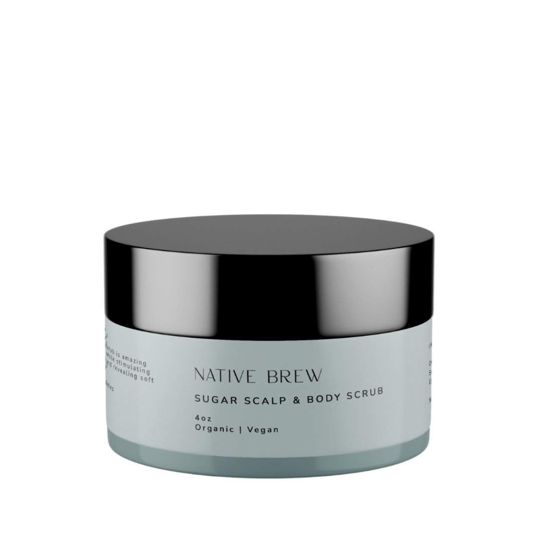 Sugar Scalp and Body Scrub Native Brew Hair Care