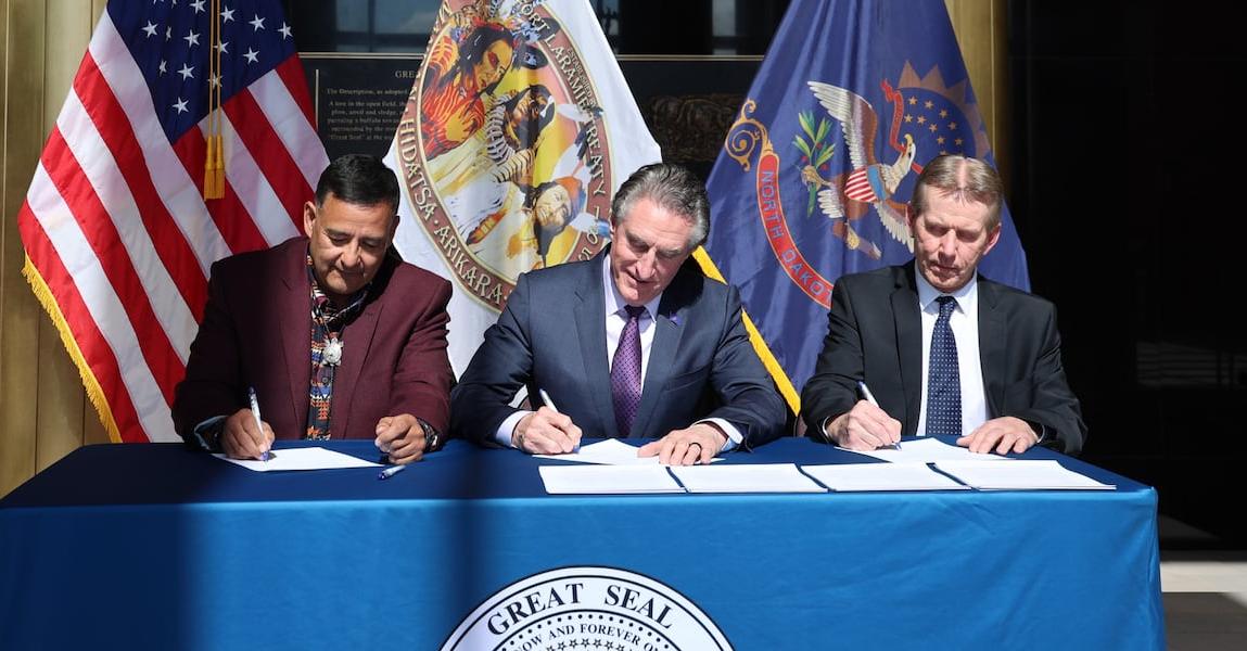 Mandan, Hidatsa and Arikara Nation Signs Historic Alcohol Tax Revenue