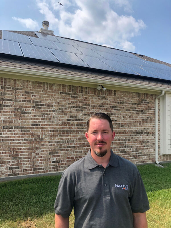Drew Richards Solar Consultant Spring, Texas NATiVE Solar