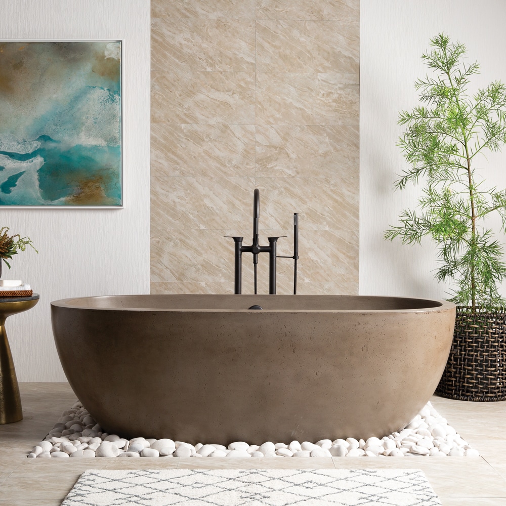 NativeStone® Concrete Freestanding Bathtubs Native Trails