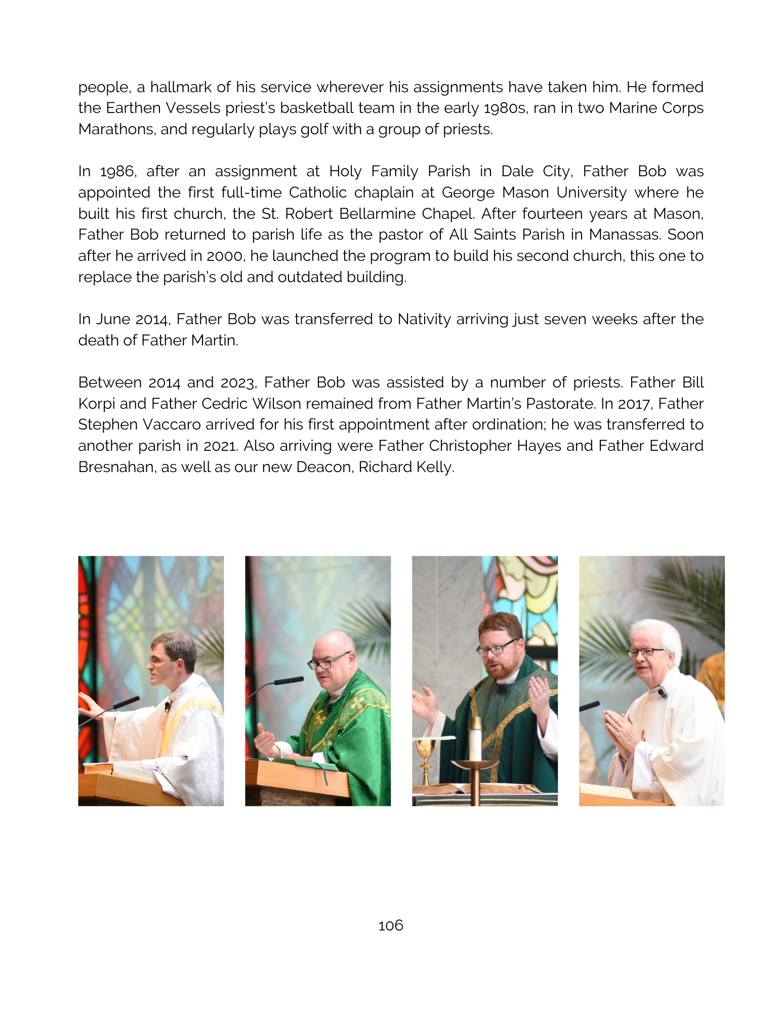 The Nativity History Book Nativity Catholic Church