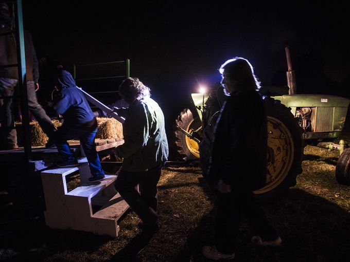 Photos Frost's Live Christmas Nativity Hayride