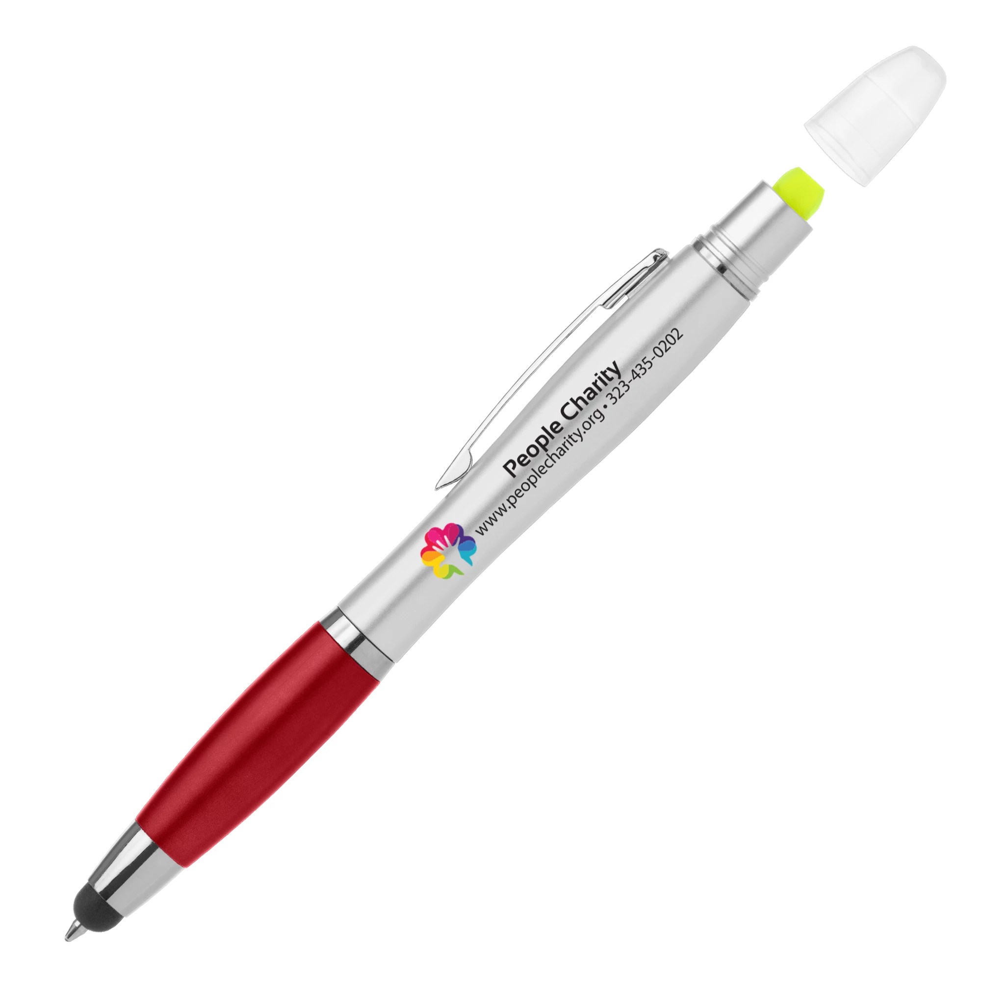 Promotional Cabaret Pen with Wax Highlighter National Pen