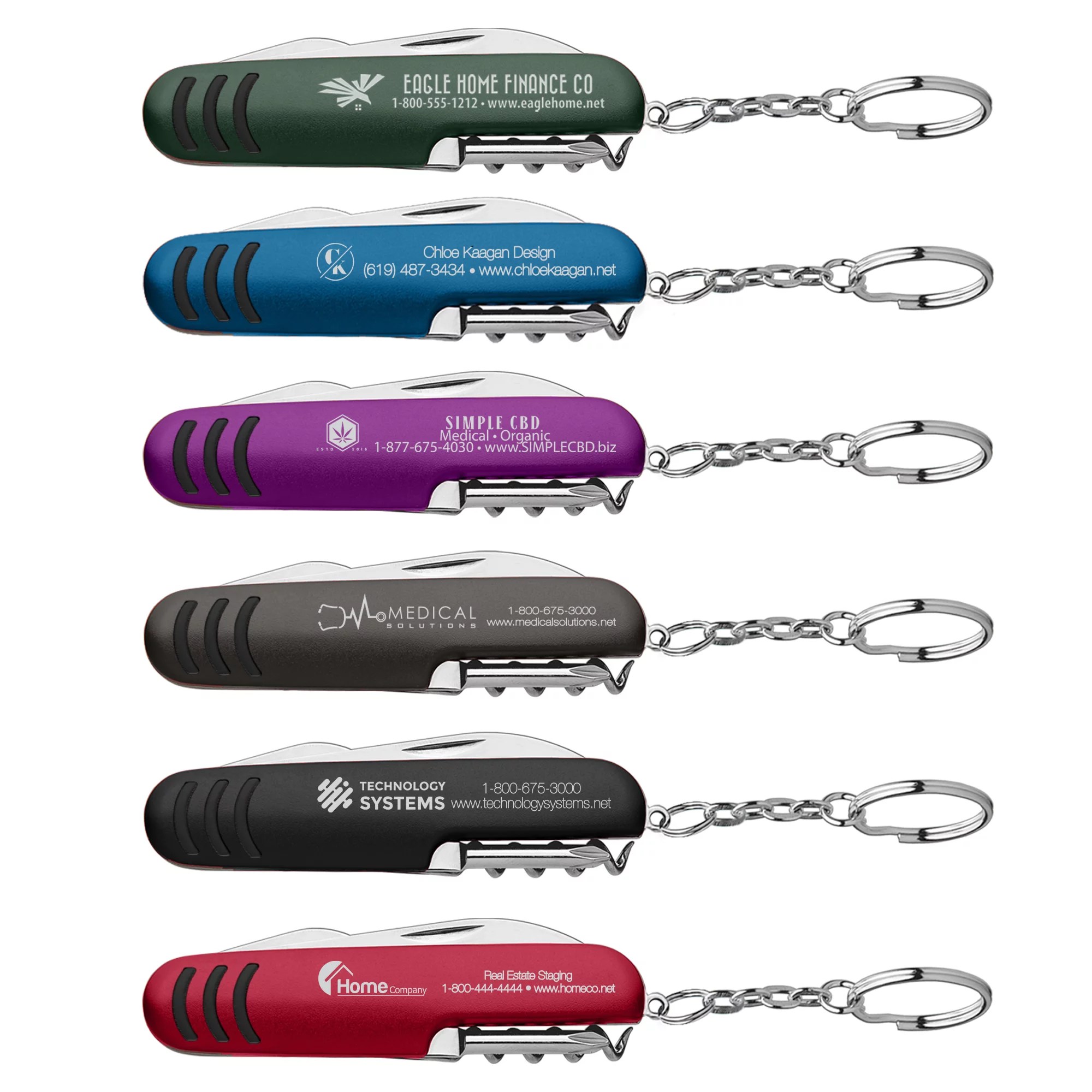 Promotional Cambridge 6 Function Pocket Knife National Pen