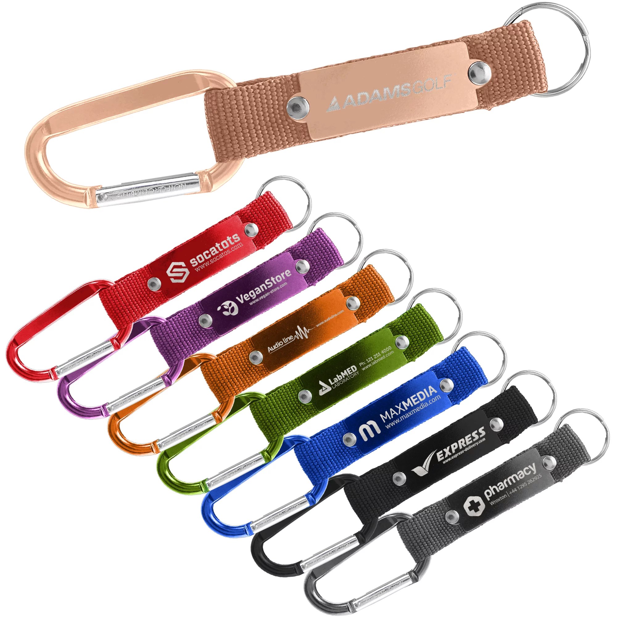 Promotional Carabiner Elite Keychain National Pen