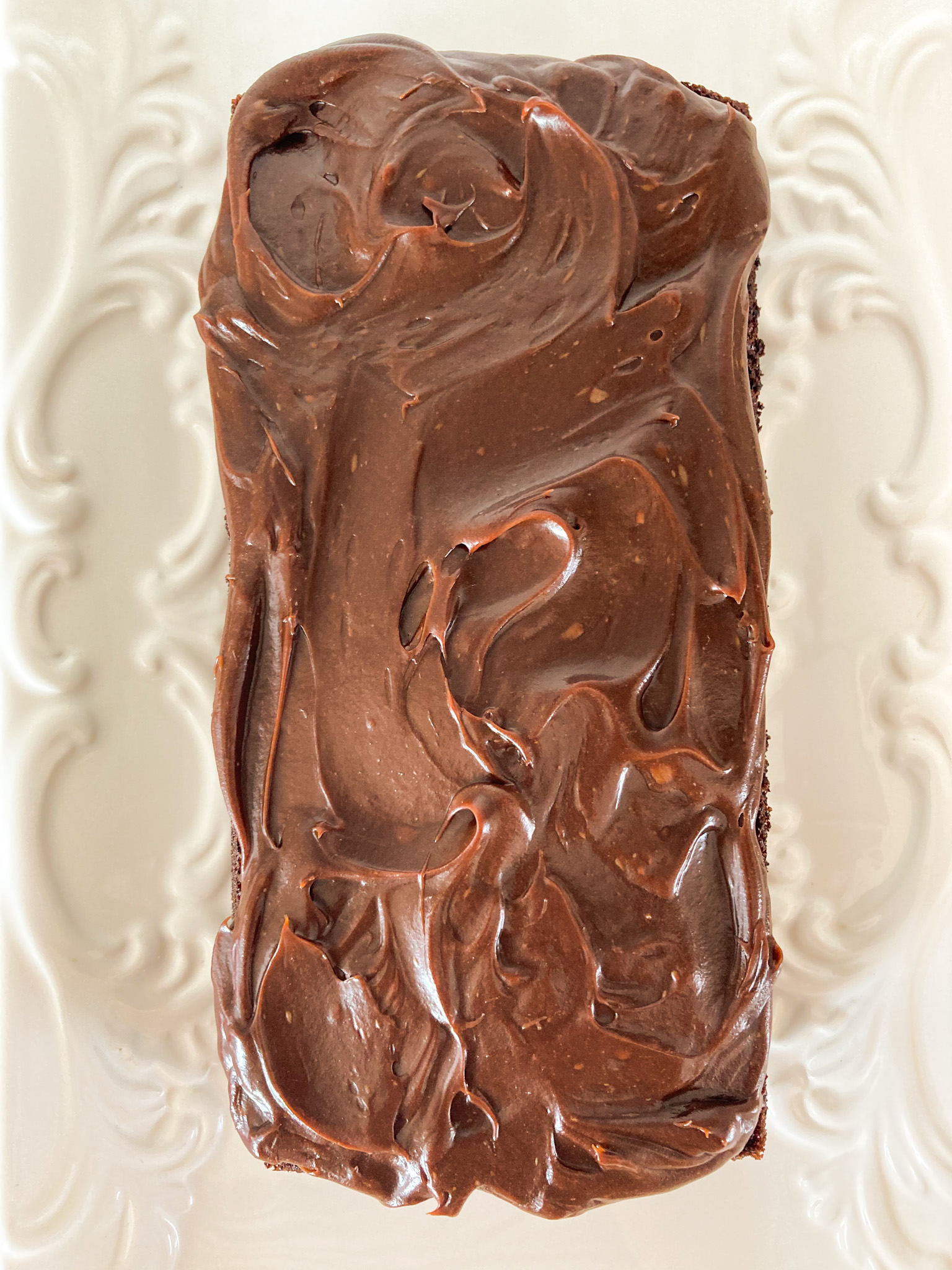 Small Batch Moist Chocolate Cake with Chocolate Sour Cream Glaze (The Best Chocolate Cake Ever