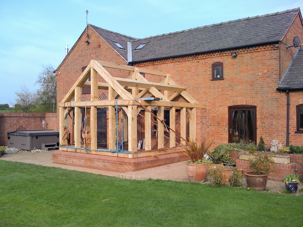 Newburry Oak Garden Room Natural Structures