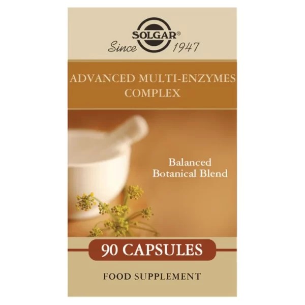 Advanced MultiEnzyme Complex Solgar Natural Balance, since 1993
