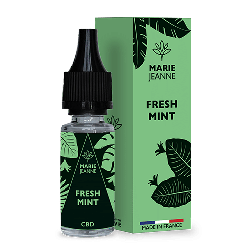 ELIQUIDE FRESH MINT CBD Natural CBD FWI Guadeloupe