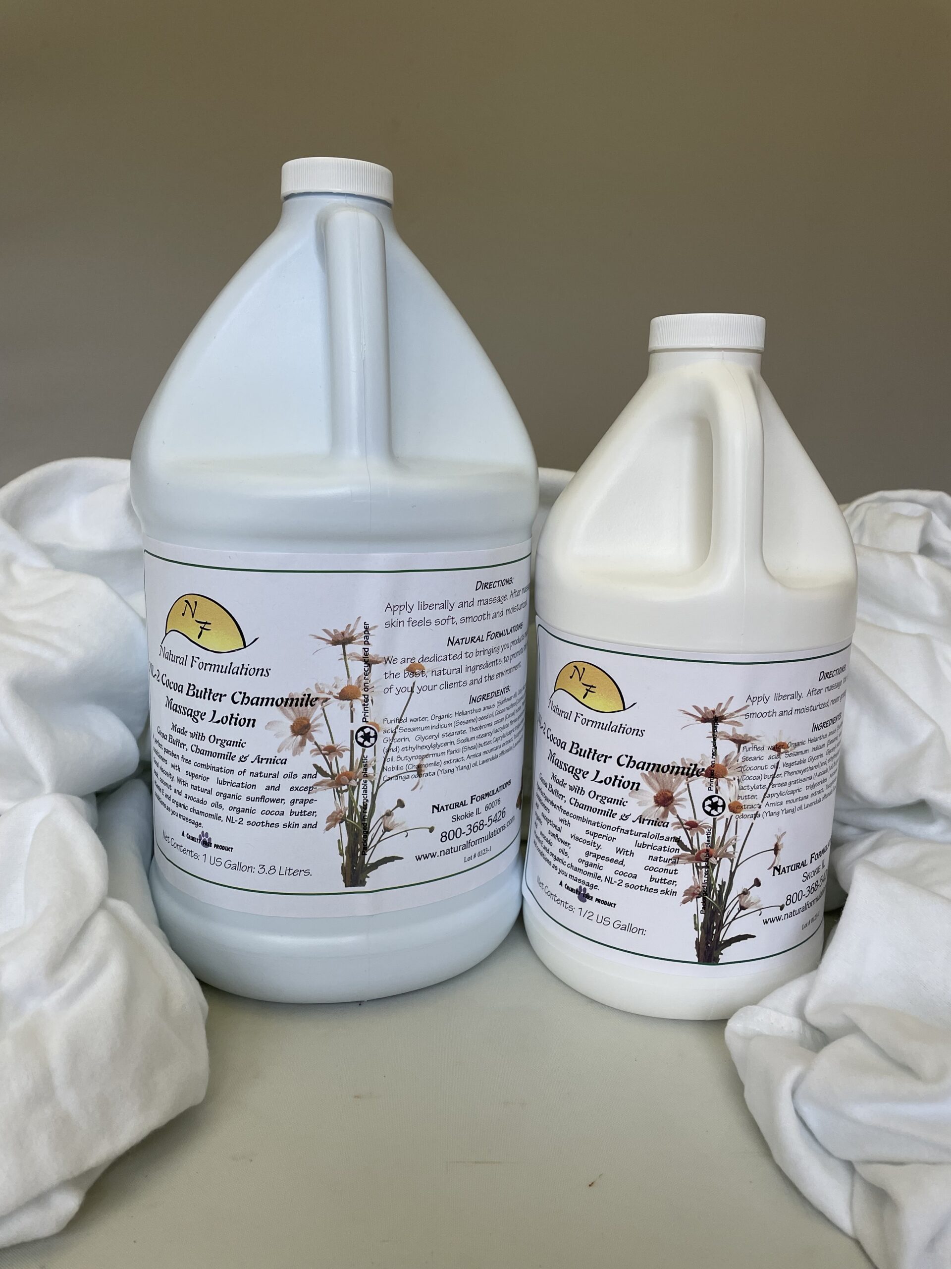 NL2 Cocoa Butter & Chamomile Massage Lotion