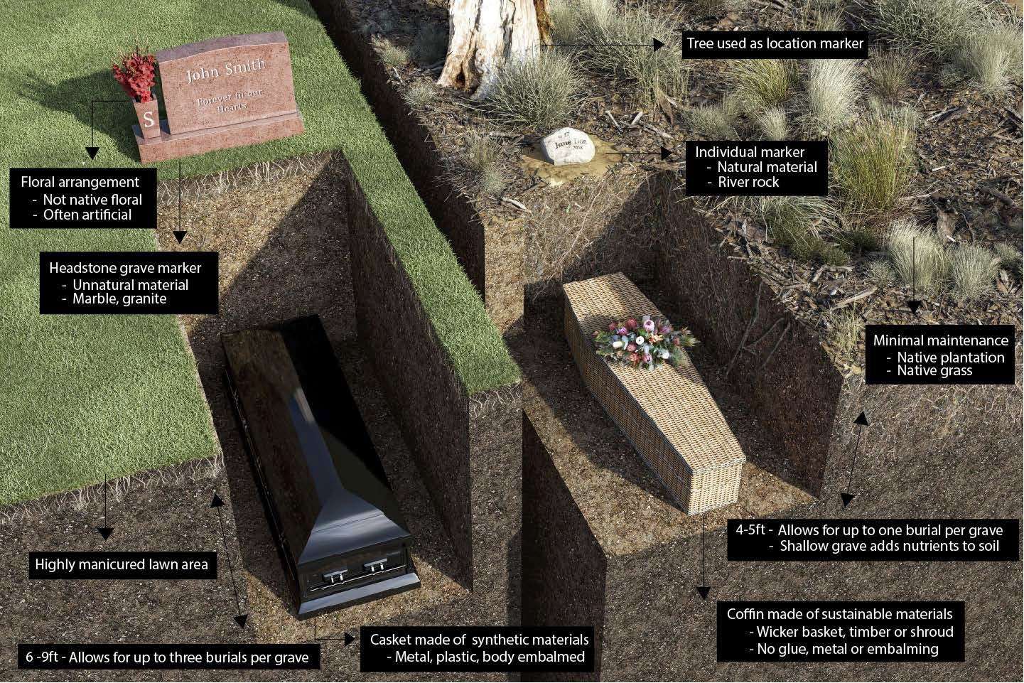 Green Funeral and Natural Burial Choices Melbourne
