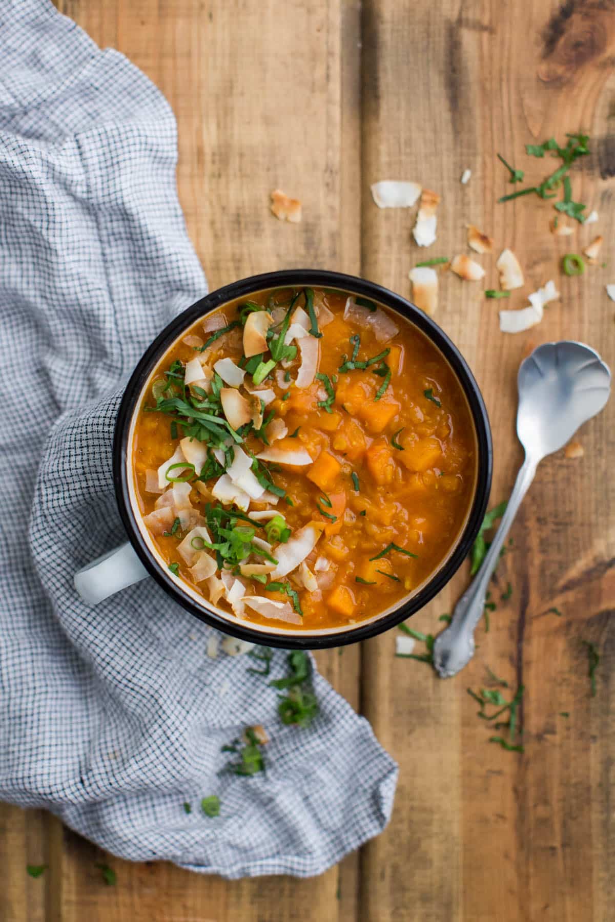 Red Lentil Soup with Sweet Potatoes Naturally Ella