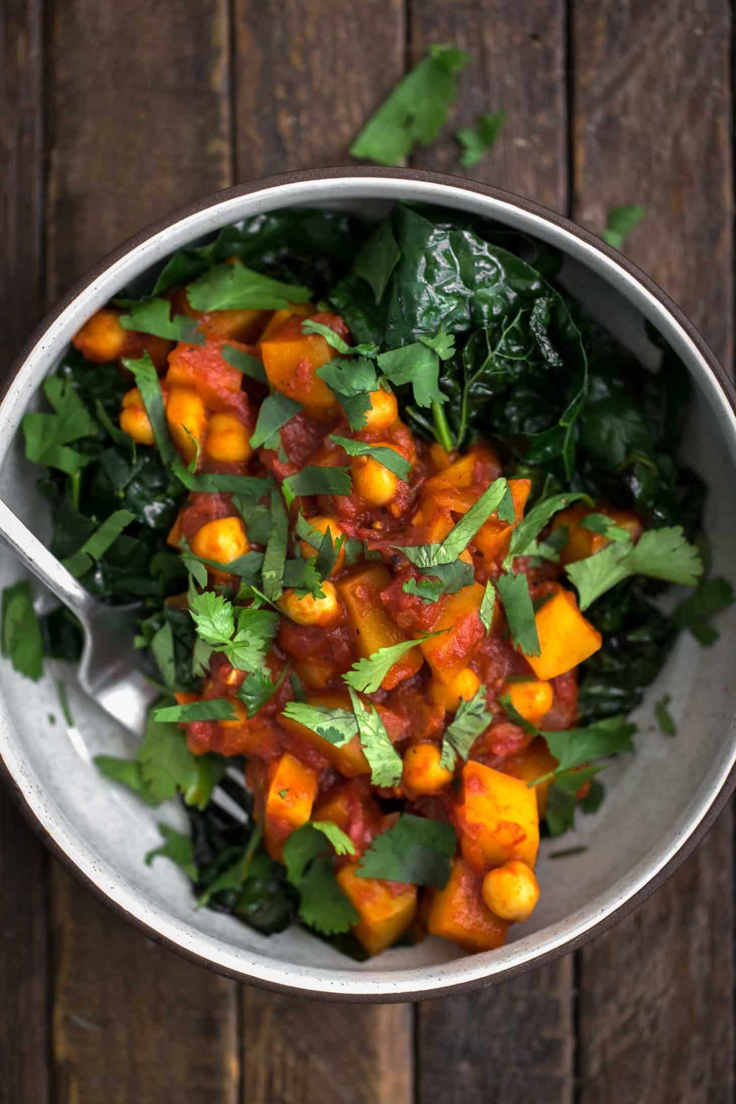 Garlicky Greens Component Cooking Naturally Ella