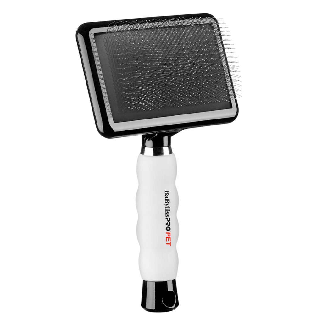 BaByliss PRO PET LongPin Slicker Dog Brush Large Naturally For Pets