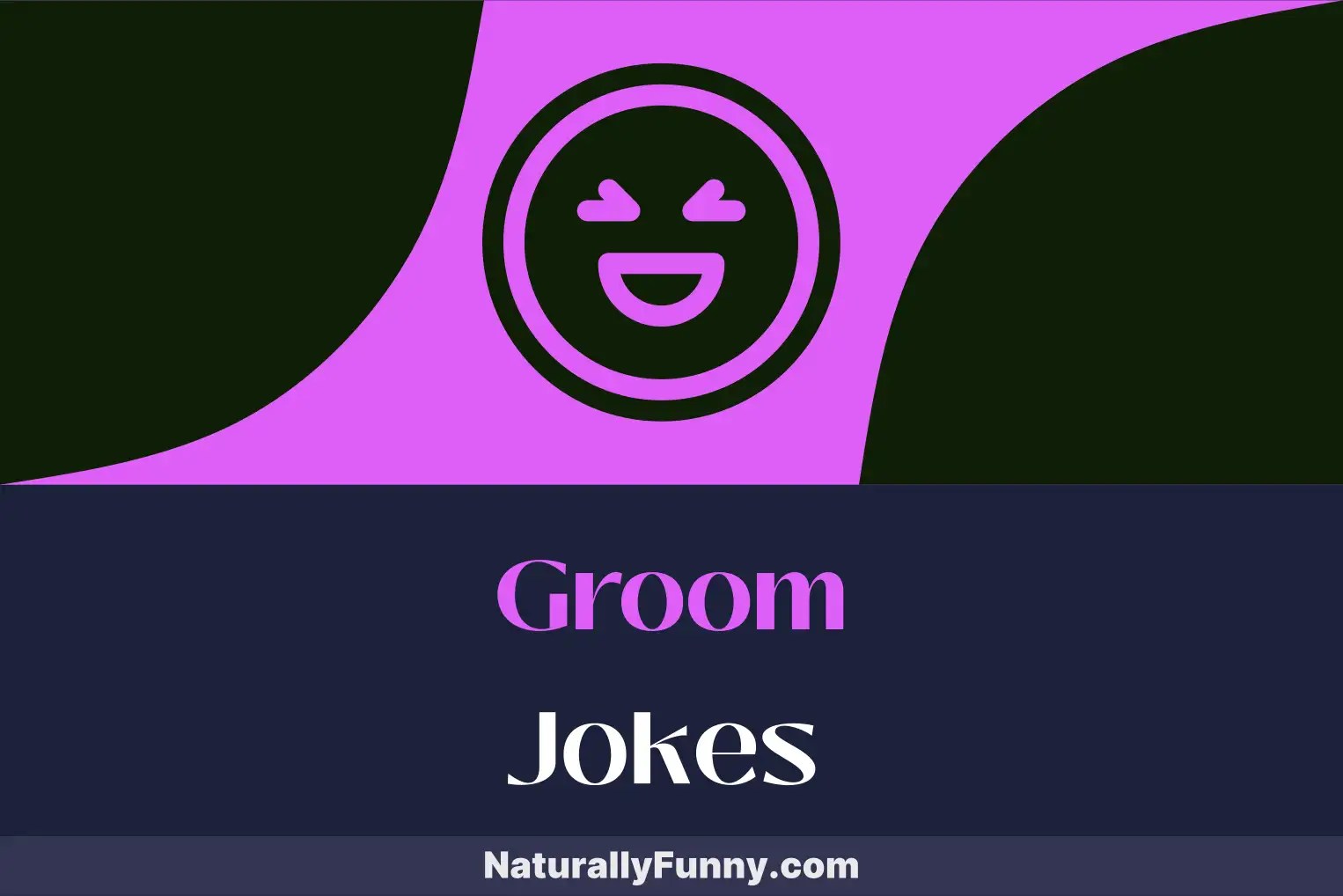 763 Groom Jokes for a Touch of Humor on Your Big Day Naturally Funny