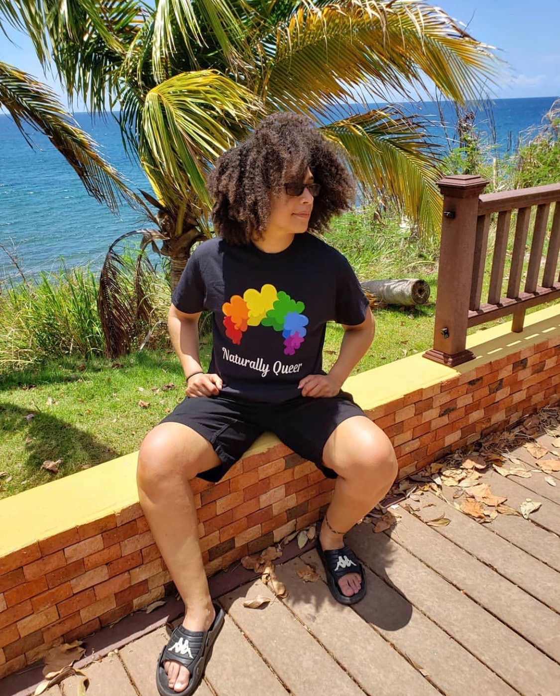 Logo TShirt Naturally Queer